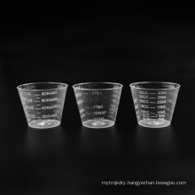 Plastic PS Transparent Measuring Cup